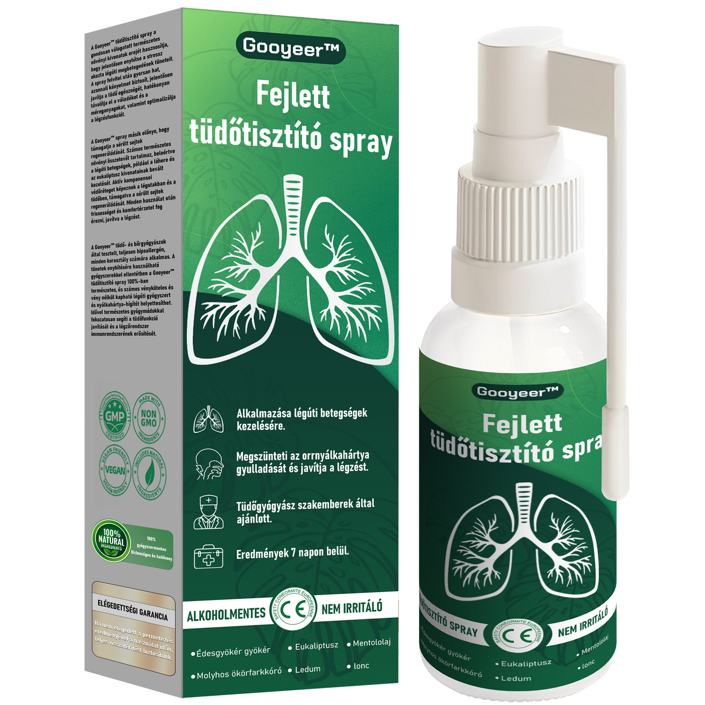 đđđGooyeerâą Fejlett TĂŒdĆtisztĂtĂł Spray - TĂŒdĆspecialistĂĄk ajĂĄnlĂĄsĂĄval -CE tanĂșsĂtvĂĄnnyal rendelkezik