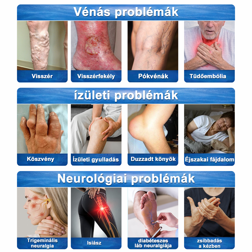 ✨ Medistart® 3 az 1-ben Regeneráló Krém – Célzott Enyhítés Ízületi, Idegi és Visszér Kellemetlenségekre