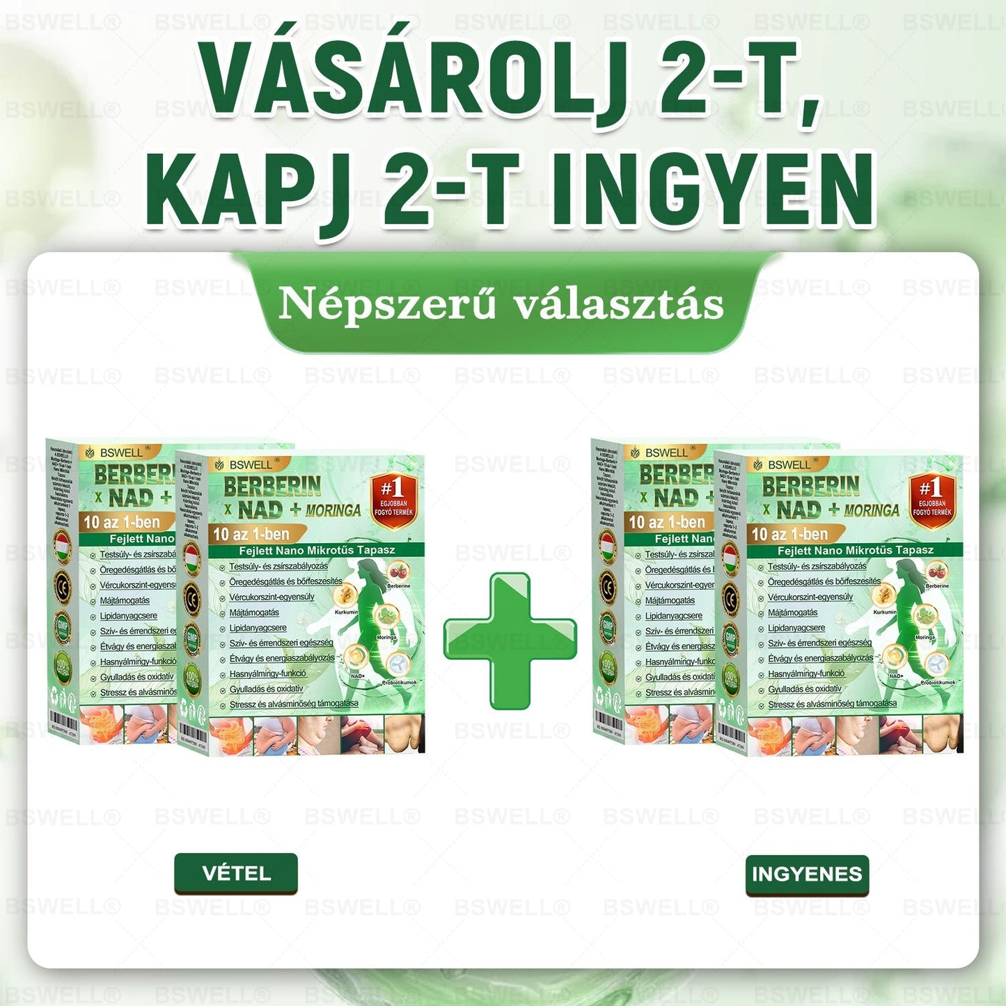 🍐BSWELL® Nano mikrotűs karcsúsító tapasz(Naponta egyszer, 28 napon belül érezhető változások) ✅Segíthet támogatni a testsúlykontrollt, a vércukor-egyensúlyt,az emésztést és az ízületek komfortérzetét.