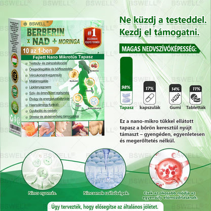 🌱🌱BSWELL® Nano mikrotűs karcsúsító tapasz(Naponta egyszer, 28 napon belül érezhető változások) ✅Segíthet támogatni a testsúlykontrollt, a vércukor-egyensúlyt,az emésztést és az ízületek komfortérzetét.
