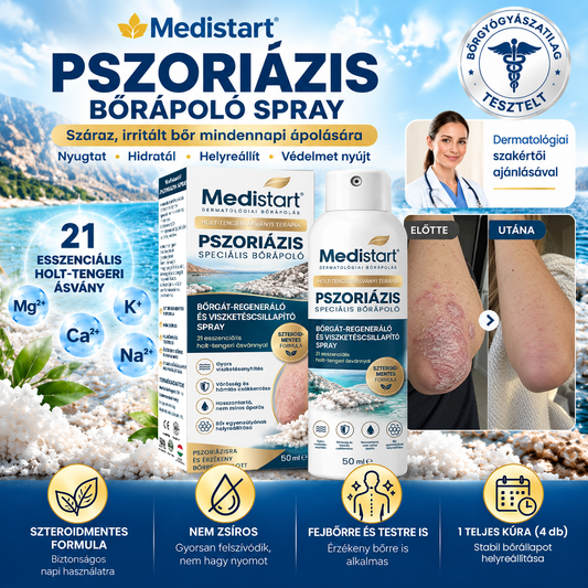 💧Medistart® Speciális Bőrápoló Krém Pikkelysömörös Bőrre - ✅Dermatológiailag tesztelt