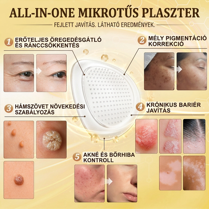 🐝PuraCure® TÖBBFÉLE BŐRPROBLÉMÁRA HATÓ MÉHMÉREG MIKROTŰS BŐRREGENERÁLÓ TAPASZOK