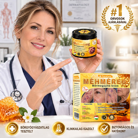 🐝PuraCure® MÉHMÉREG Bőrmegújító Krém