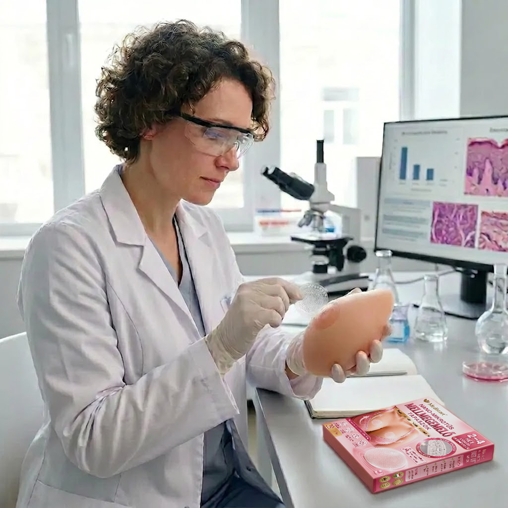 🚩🚩Medistart®🌷Célzott mellnagyobbításra szolgáló, fejlett nanomikrotűs tapasz