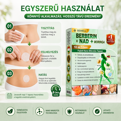 🌱🌱BSWELL® Nano mikrotűs karcsúsító tapasz(Naponta egyszer, 28 napon belül érezhető változások) ✅Segíthet támogatni a testsúlykontrollt, a vércukor-egyensúlyt,az emésztést és az ízületek komfortérzetét.