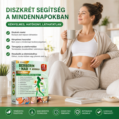 🌱🌱BSWELL® Nano mikrotűs karcsúsító tapasz(Naponta egyszer, 28 napon belül érezhető változások) ✅Segíthet támogatni a testsúlykontrollt, a vércukor-egyensúlyt,az emésztést és az ízületek komfortérzetét.