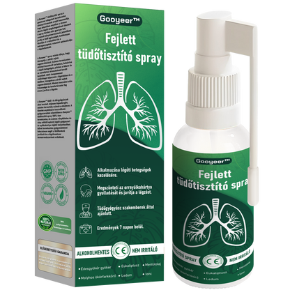 💚💚Gooyeer™ Fejlett Tüdőtisztító Spray - Tüdőspecialisták ajánlásával -CE tanúsítvánnyal rendelkezik