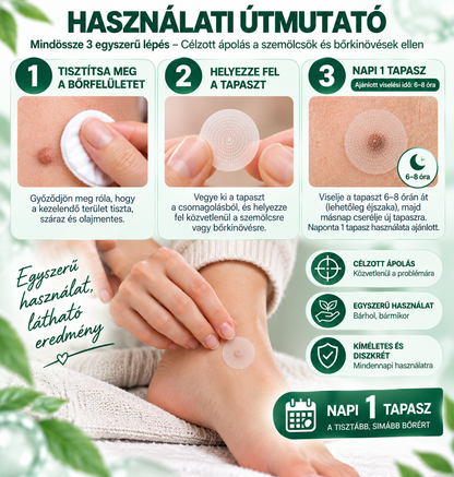 🌿𝐏𝐮𝐫𝐚𝐂𝐮𝐫𝐞® 𝐌𝐈𝐊𝐑𝐎𝐓Ű𝐒 𝐁Ő𝐑𝐊𝐈𝐍Ö𝐕É𝐒-𝐄𝐋𝐓Á𝐕𝐎𝐋Í𝐓Ó 𝐓𝐀𝐏𝐀𝐒𝐙𝐎𝐊 —𝟕 𝐍𝐀𝐏𝐎𝐒 𝐂É𝐋𝐙𝐎𝐓𝐓 𝐄𝐋𝐓Á𝐕𝐎𝐋Í𝐓Á𝐒 𝐁Ő𝐑𝐍𝐘Ú𝐋𝐕Á𝐍𝐘𝐎𝐊, 𝐒𝐙𝐄𝐌Ö𝐋𝐂𝐒Ö𝐊 É𝐒 𝐊𝐈𝐄𝐌𝐄𝐋𝐊𝐄𝐃Ő 𝐁Ő𝐑𝐇𝐈𝐁Á𝐊 𝐄𝐋𝐋𝐄𝐍