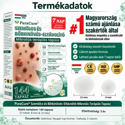 🌿𝐏𝐮𝐫𝐚𝐂𝐮𝐫𝐞® 𝐌𝐈𝐊𝐑𝐎𝐓Ű𝐒 𝐁Ő𝐑𝐊𝐈𝐍Ö𝐕É𝐒-𝐄𝐋𝐓Á𝐕𝐎𝐋Í𝐓Ó 𝐓𝐀𝐏𝐀𝐒𝐙𝐎𝐊 —𝟕 𝐍𝐀𝐏𝐎𝐒 𝐂É𝐋𝐙𝐎𝐓𝐓 𝐄𝐋𝐓Á𝐕𝐎𝐋Í𝐓Á𝐒 𝐁Ő𝐑𝐍𝐘Ú𝐋𝐕Á𝐍𝐘𝐎𝐊, 𝐒𝐙𝐄𝐌Ö𝐋𝐂𝐒Ö𝐊 É𝐒 𝐊𝐈𝐄𝐌𝐄𝐋𝐊𝐄𝐃Ő 𝐁Ő𝐑𝐇𝐈𝐁Á𝐊 𝐄𝐋𝐋𝐄𝐍