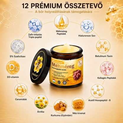 ✨ 𝐏𝐮𝐫𝐚𝐂𝐮𝐫𝐞® 𝐌é𝐡𝐦é𝐫𝐞𝐠 𝐁ő𝐫 𝐇𝐞𝐥𝐲𝐫𝐞á𝐥𝐥í𝐭ó 𝐊𝐫é𝐦 👨‍⚕‍CE Tanúsítvány ✅GMP-követő gyártási folyamat