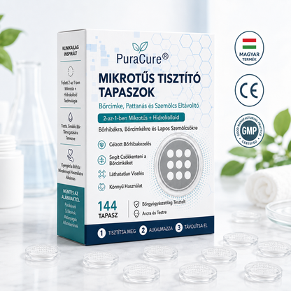 ✨✨✨ 2 az 1-ben mikrotűs és hidrokolloid tapasz🍀 | Kiálló anyajegyek, aknék, lapos szemölcsök és bőrnövedékek eltávolítására | Segít csökkenteni a ráncokat, hegeket és bőrhibákat | Láthatatlan tapasz az arcra és testre