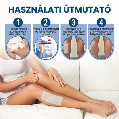 💙Medistart® Visszérápoló Mikrotűs Gondozó Tapasz ✅ Azonnali Megkönnyebbülés, Hosszú Távú Eredmények
